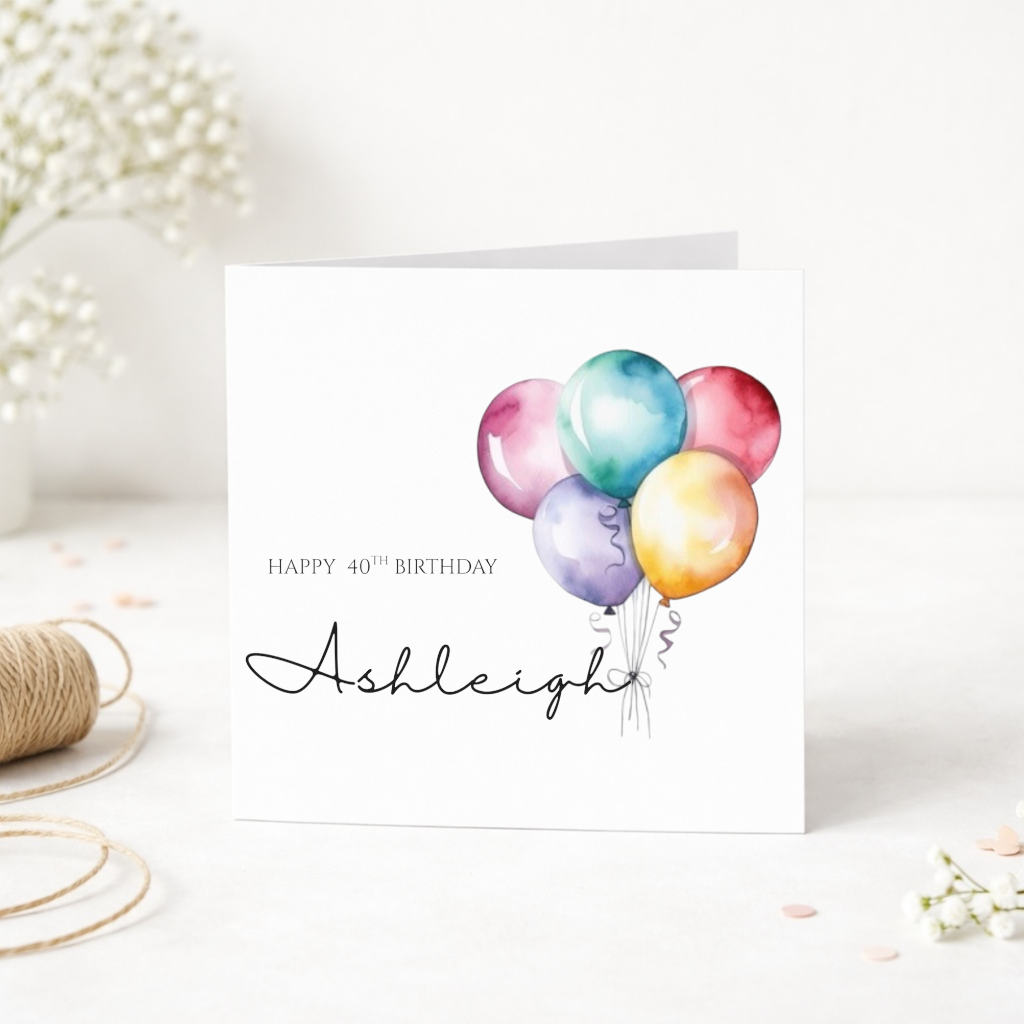 Create Your Own Personalised Greetings Card | Custom Design