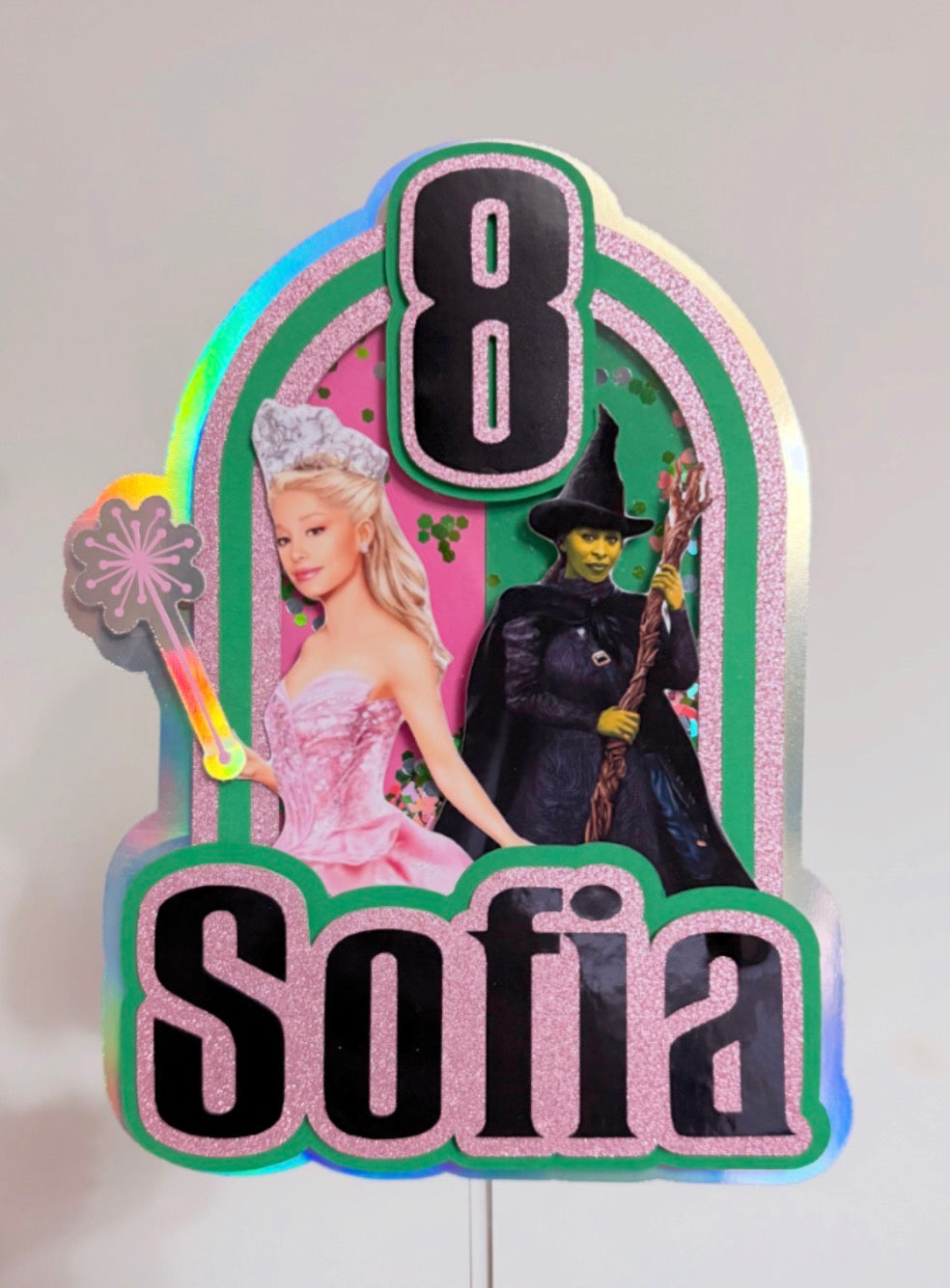 Design Your Own Personalised Cake Topper | Custom Name & Theme