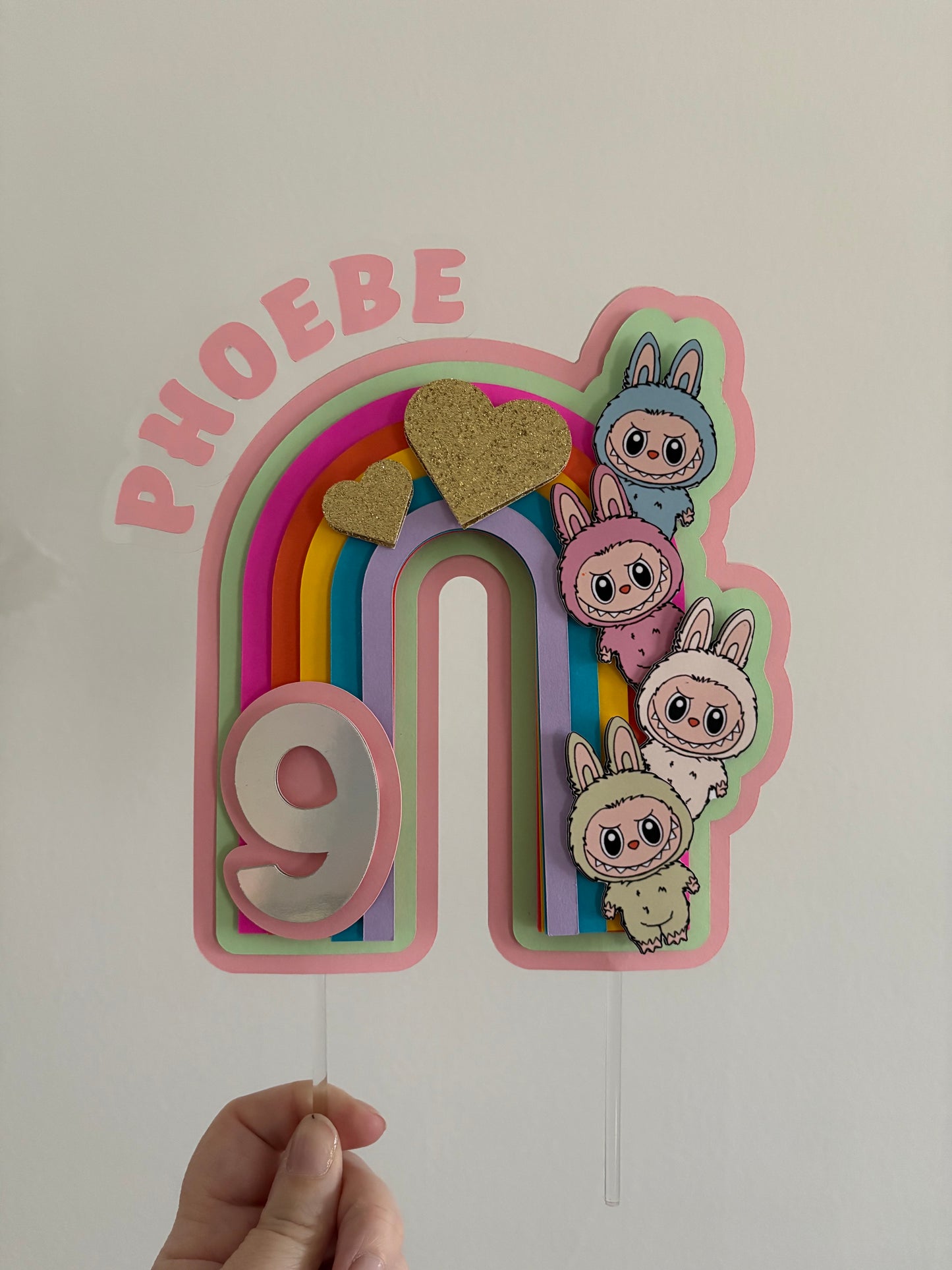 Design Your Own Personalised Cake Topper | Custom Name & Theme